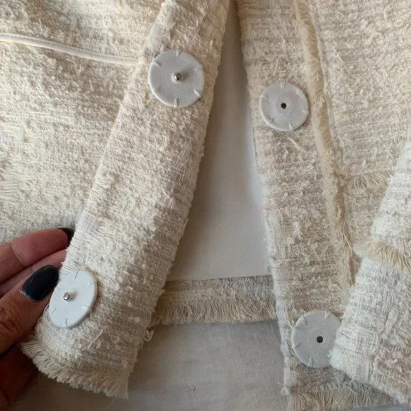 NWT Proenza Schouler Tweed Cropped Jacket - Picture 7 of 12